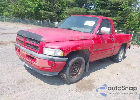 1996 Dodge Ram 1500 из США, поврежденный, VIN 1B7HC16Y9TJ117863